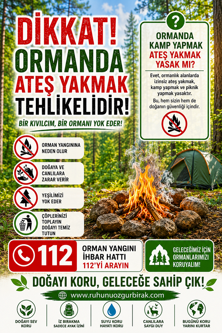 You are currently viewing Ormanda Kamp Yapmak Yasak mı? Türkiye’de Kamp Yapmanın Yasal Boyutu