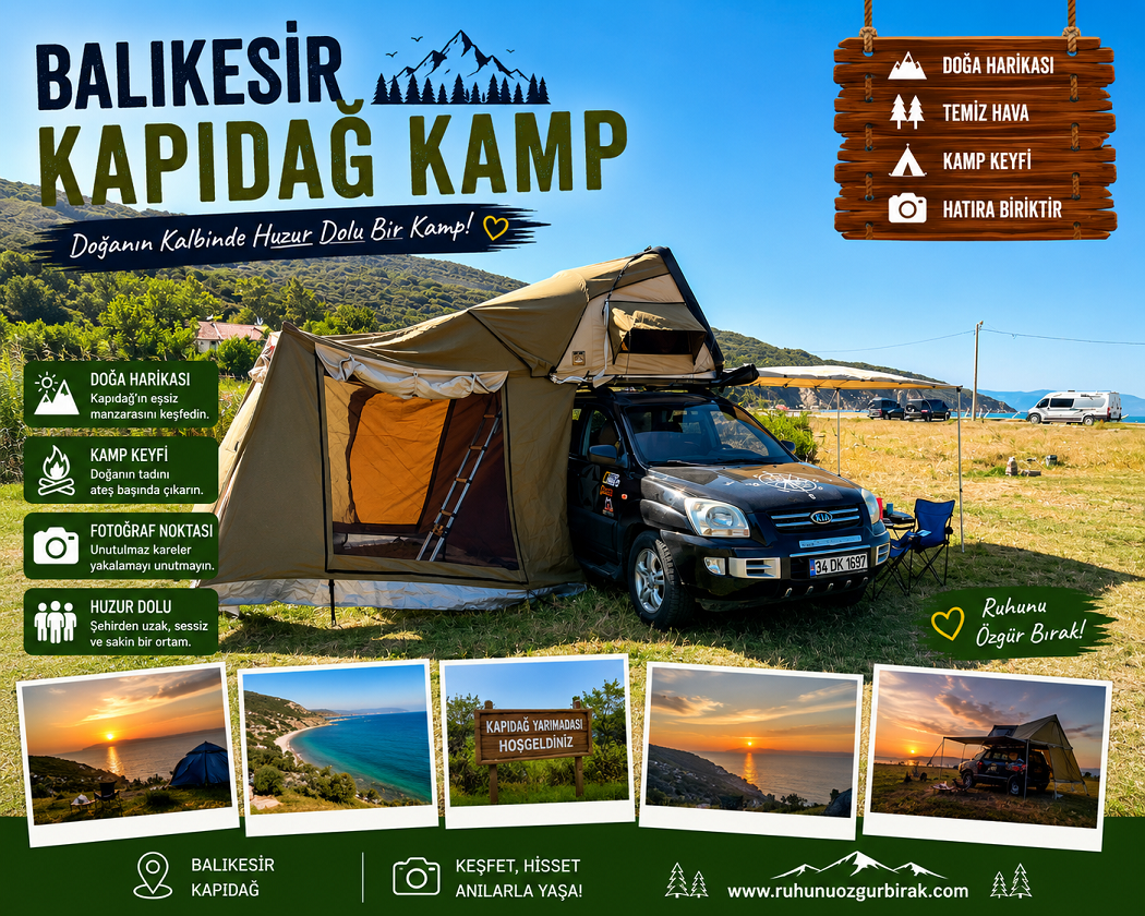 You are currently viewing Balıkesir Kapıdağ Kampımız | Ailemle Birlikte Unutulmaz Bir Doğa ve Deniz Deneyimi