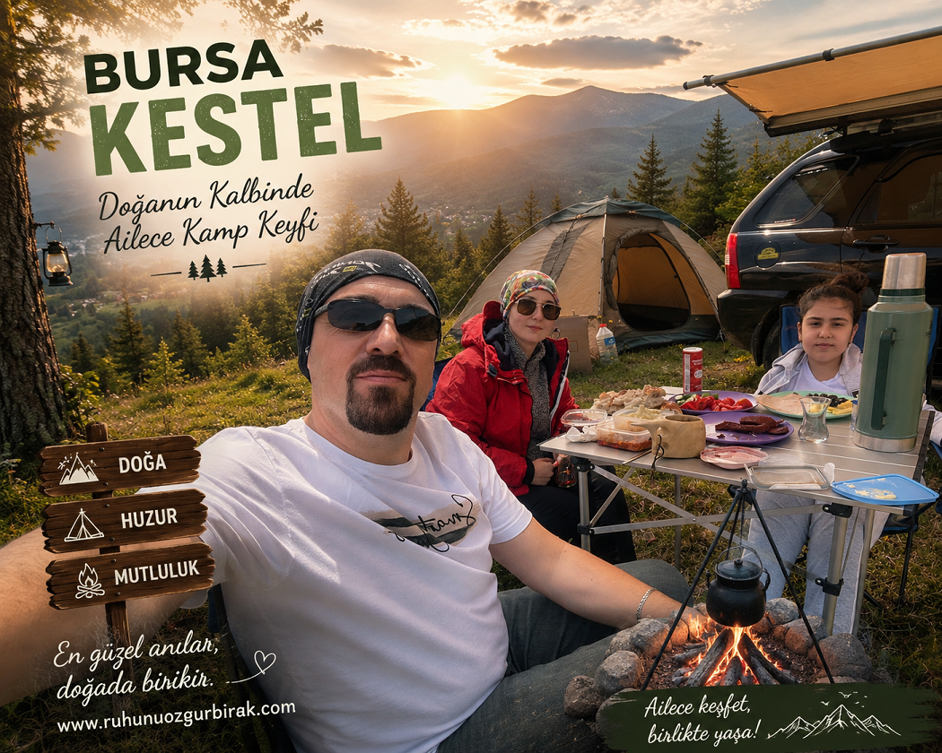 You are currently viewing Bursa Kestel’den Uludağ Zirvesine Uzanan Değerli Eşim ve kızım Unutulmaz Aile Kampı