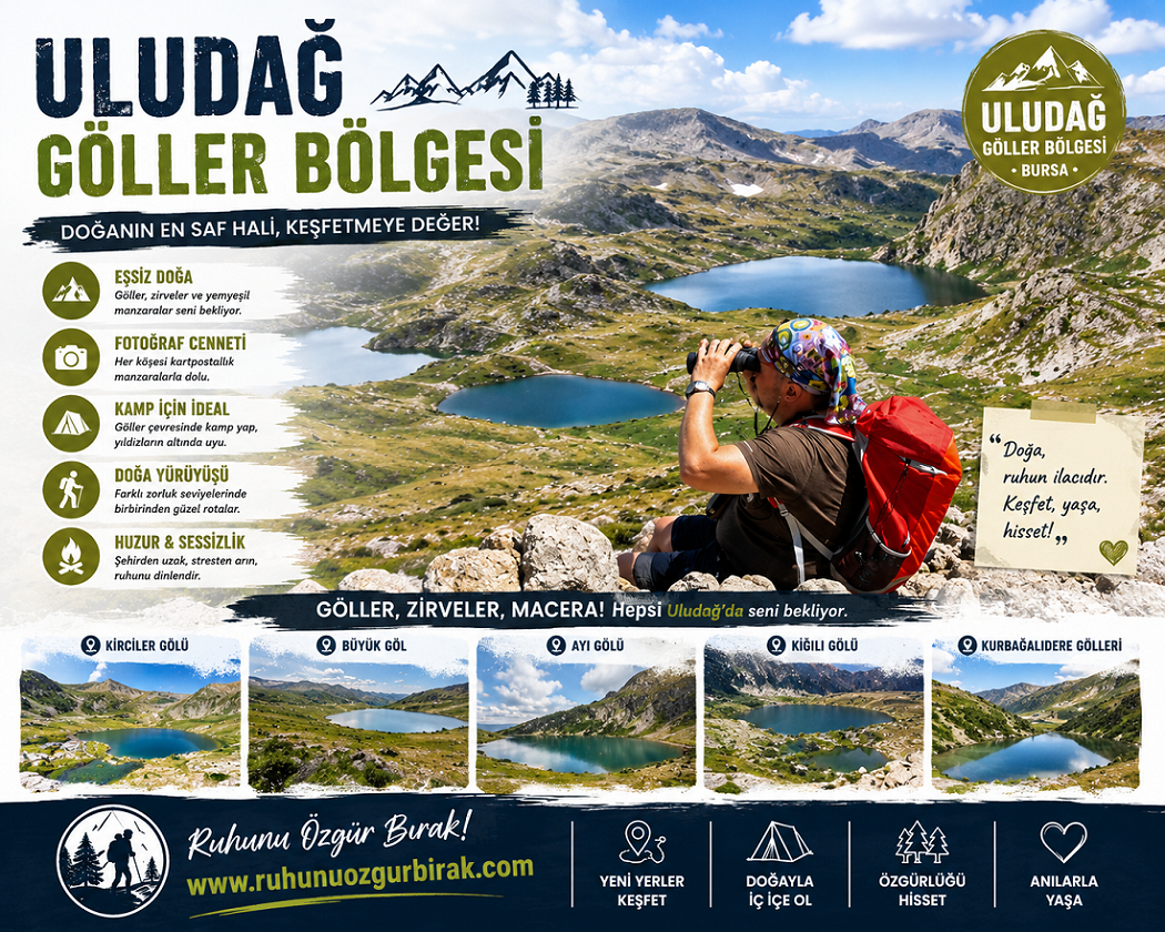 You are currently viewing Uludağ Göller Bölgesi’nden Zirveye Trekking Deneyimi | Sıcakta Zorlu Ama Unutulmaz Bir Yürüyüş