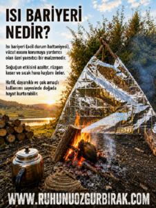 Read more about the article Kampta Isı Bariyeri Nedir? Soğuk Gecelerde Ateşin Gücünü Artıran Basit Ama Etkili Yöntem