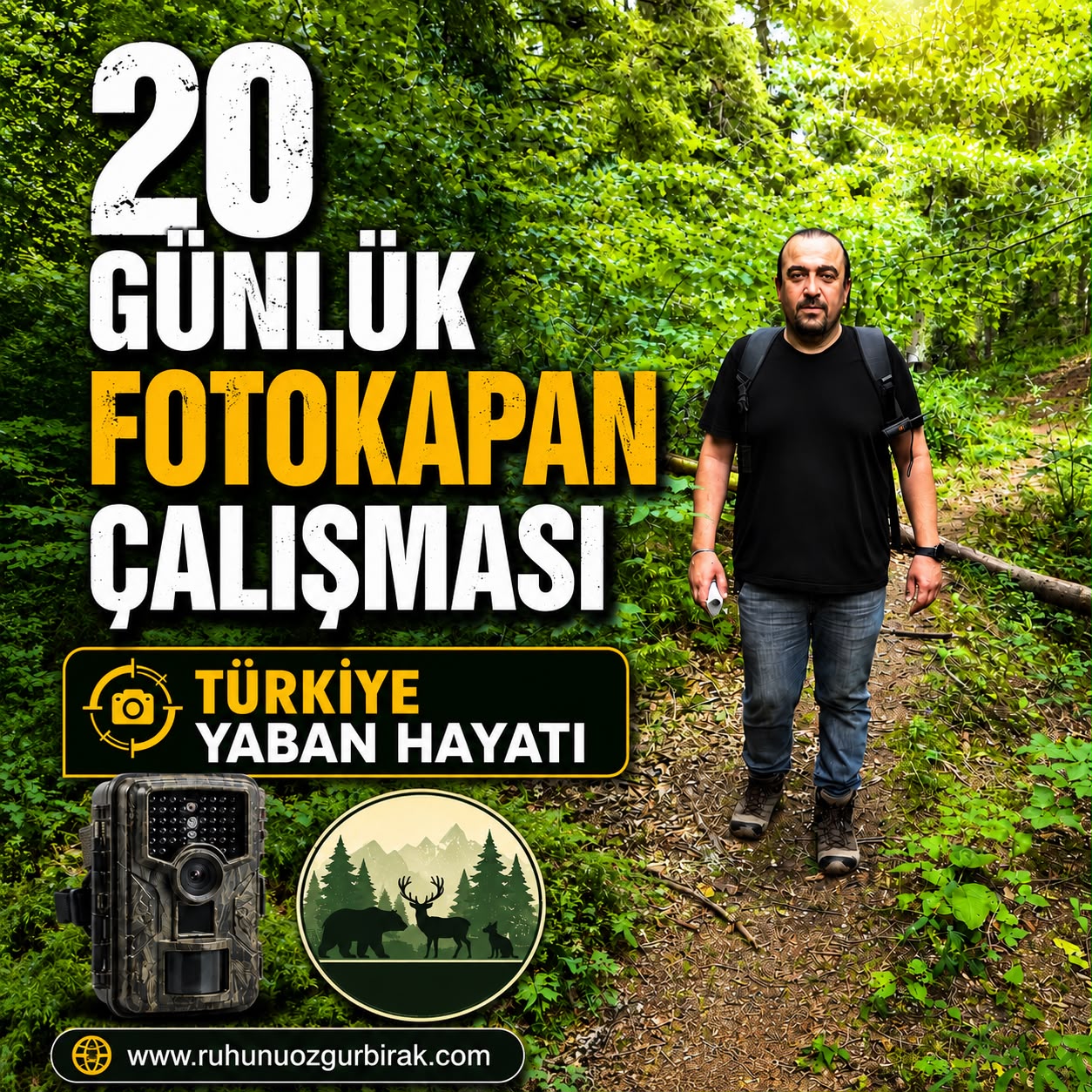 You are currently viewing 5 Foto kapan, 20 Gün ve Sayısız Yaban Hayatı Hikâyesi